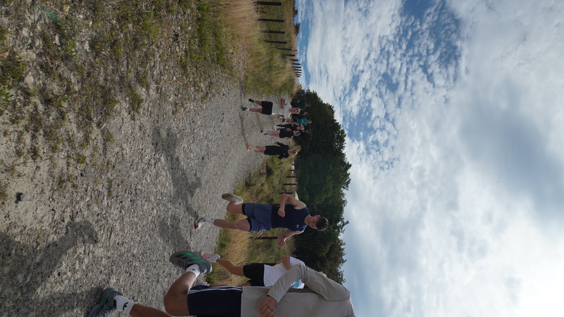 Runners on the backyard ultra loop